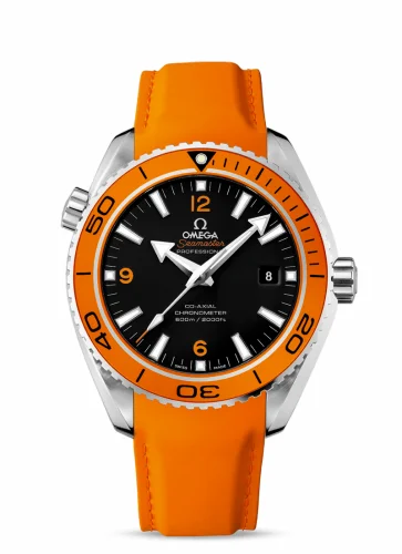 Omega Seamaster Planet Ocean 600M Co-Axial 45.5 Stainless Steel / Orange / Orange Rubber 232.32.46.21.01.001 (23232462101001)